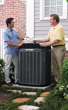 Air conditioner and two man